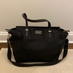 EUC Kate Spade Large Nylon Diaper Bag